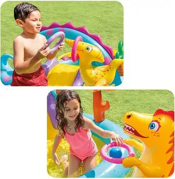 Intex 57135NP DINO LAND-გასაბერი ცენტრი, 4 image