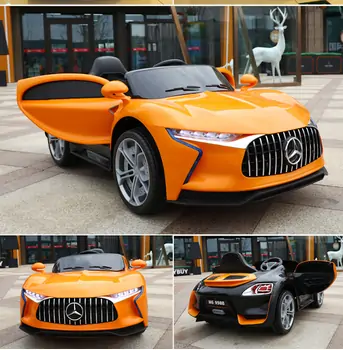 Mercedes-Benz For Kids Orange - საბავშვო ელექტრო მანქანა