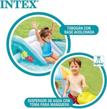 Intex 57165NP Playcenter Alligator - გასაბერი ცენტრი, 7 image