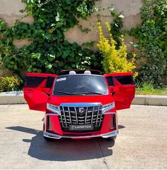 Chrysler Alphard Painting Red - ელექტრო მანქანა ტყავის სავარძლით, 2 image