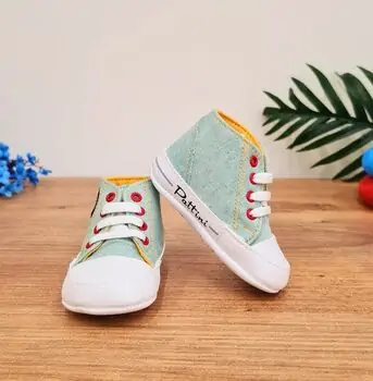 Baby Pattini All Star Mint საბავშვო ფეხსაცმელი