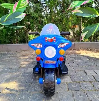 Electric Motorbike Blue ელექტრო მოტოციკლი, 3 image