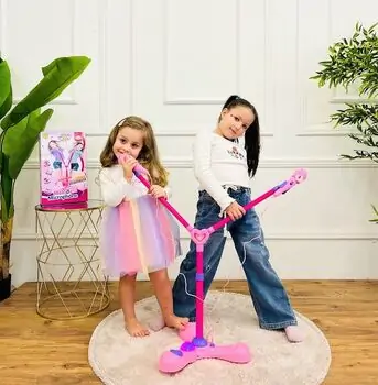 Toy Zest Melody Microphone Karaoke - სათამაშო მიკროფონი