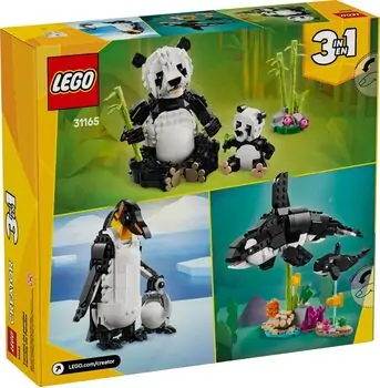 Lego Creator 31165 Wild Animals: Panda Family, 10 image