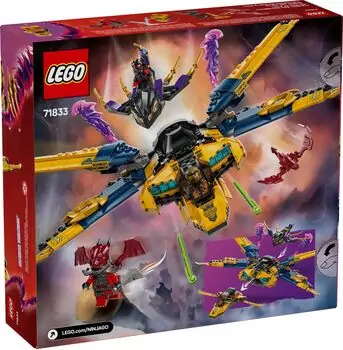 Lego Ninjago 71833 Ras and Arin's Super Storm Jet, 10 image