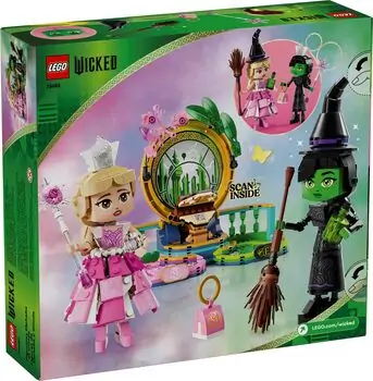 Lego Wicked 75682 Elphaba & Glinda Figures, 6 image