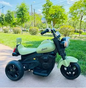 Electric Motorcycle Green - ელექტრო მოტოციკლი, 3 image