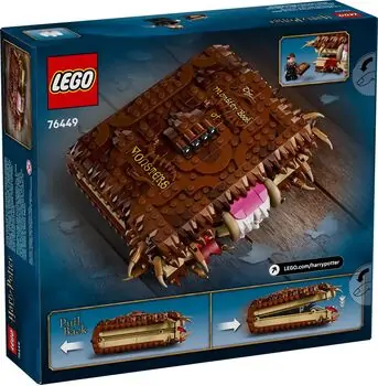 LEGO Harry Potter 76449 Chomping Monster Book of Monsters, 10 image