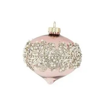 Glass Shiny Hanging Decoration - ნაძვის ხის სათამაშო