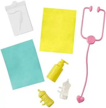 Barbie You Can Be Anything Baby Doctor Doll - ბარბის სათამაშო თოჯინა, 6 image