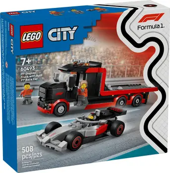 Lego City 60493 F1® Display Truck with Audi F1® Race Car, 2 image