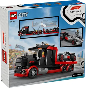Lego City 60493 F1® Display Truck with Audi F1® Race Car, 3 image