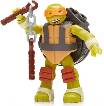 Mega Bloks Teenage Mutant Ninja Turtles Mikey Pizzeria Showdown სათამაშო კონსტრუქტორი DMX51, 6 image