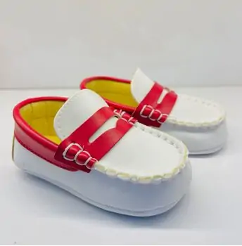 Papulin Baby Shoes 0-12 Months 3138 ჩვილის ფეხსაცმელი RED