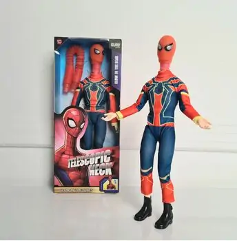 Spider-Man Luminous Telescopic Neck LK4051A სუპერგმირი ადამიანი ობობა