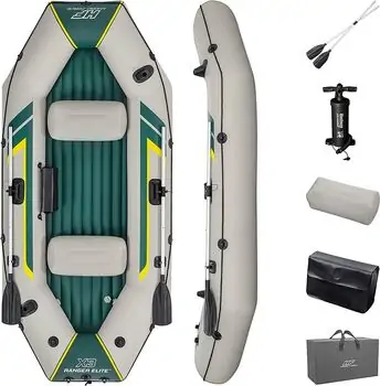 Bestway 65160- Hydro-Force Ranger Elite X3 Raft Set გასაბერი ნავი, 4 image