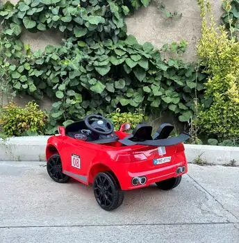 Audi Electric Car For Kids Red საბავშვო ელექტრო მანქანა, 3 image