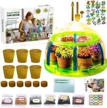 Plant Grow Sun Room - სათამაშო მინი სათბური