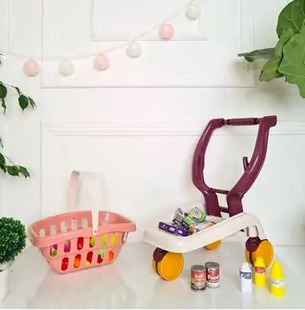 Market Shopping Cart  სათამაშო მარკეტის აქსესუარები, 3 image