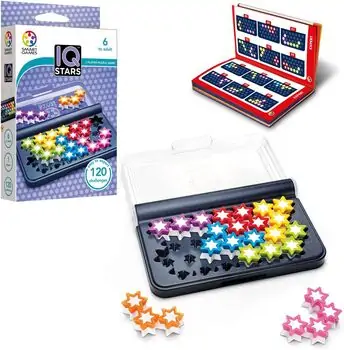 SmartGames IQ Stars Travel Game with 120 Challenges - ინტერაქტიული IQ სათამაშო