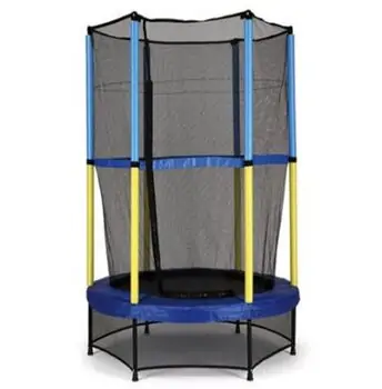 Metal & Plastic Trampoline 140cm LBC55 Blue - ბატუტი