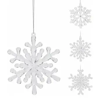 Snowflake Christmas Hanging Decoration - ნაძვის ხის სათამაშო, 2 image