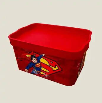 Tuffex Superman Storage Box 2,3 Lt - სათამაშოების შესანახი ყუთი