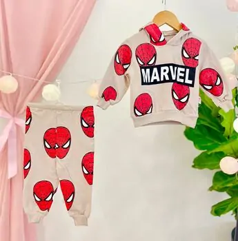 MARVEL Spider Man Set MURATBABY Beige 7611 საბავშვო ტანსაცმლის ნაკრები, 2 image