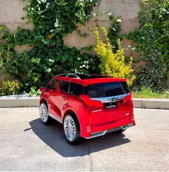Chrysler Alphard Painting Red - ელექტრო მანქანა ტყავის სავარძლით, 4 image