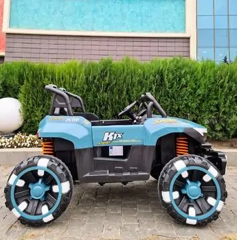Off Road Jeep 4x4 Blue - ელექტრო მანქანა, 3 image