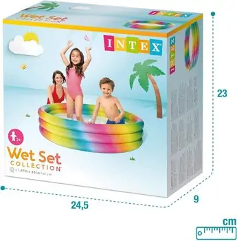 Intex 58439 Rainbow Ombre Pool გასაბერი აუზი, 7 image