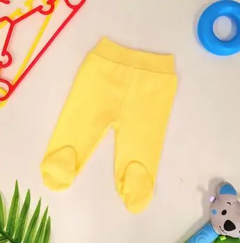 Baby pants Ates Baby Yellow ჩვილის შარვალი