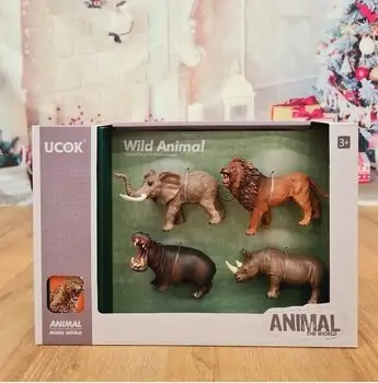 Wildlife Animals Set - სათამაშო ცხოველების ნაკრები