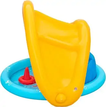 Bestway 52568 Lil' SeaShapes Shaded Baby Pool - გასაბერი აუზი, 6 image