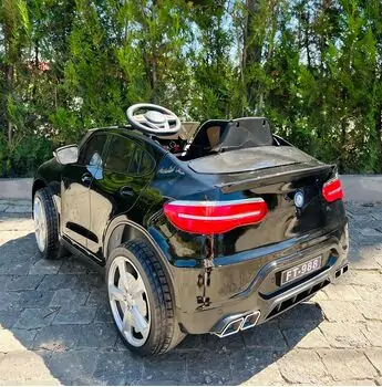 Mercedes Benz Painting Black - ელექტრო მანქანა კაუჩუკის საბურავებით, 5 image