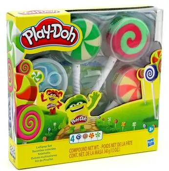 Play Doh Lollipop pack ჩუპაჩუფსის ფორმის პლასტელინი