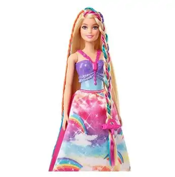 Barbie Dreamtopia Braided Princess Doll MTL-GTG00 ბარბის თოჯინა აქსესუარებით, 2 image