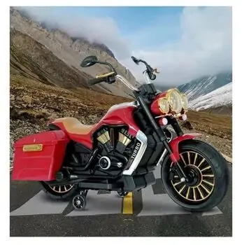 Moto For Kids Red საბავშვო ელექტრო მოტოციკლი, 2 image