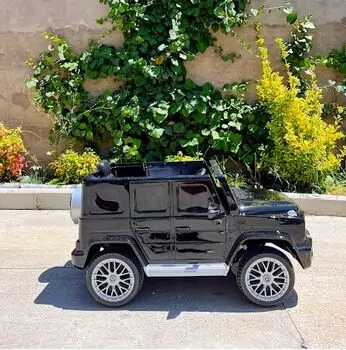 Mercedes Benz G63 Black   -  ელექტრო მანქანა კაუჩუკის საბურავებით, 4 image