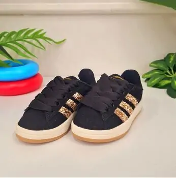Baby Shoes Adidas Campus Black საბავშვო ფეხსაცმელი, 2 image