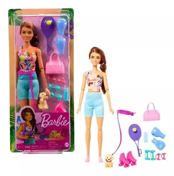 Barbie GKH73 Fabulous Wellness Doll  - ბარბის სათამაშო თოჯინა