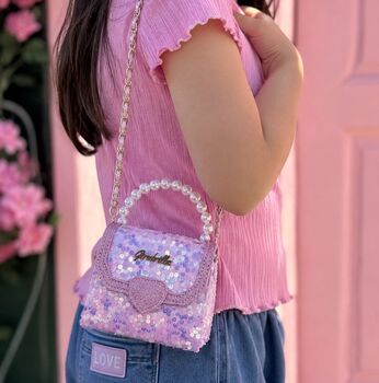 Girabrilla Glamour Flap - საბავშვო მხრის ჩანთა