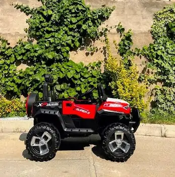 Rechargeable Jeep Red - ელექტრო მანქანა, 3 image