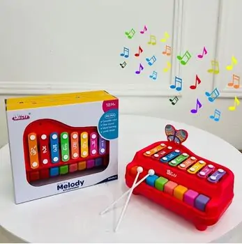 Beautiful Melody Xylophone Red - სათამაშო ქსილოფონი