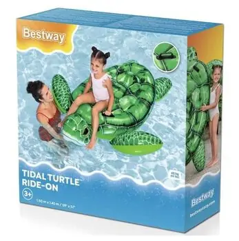 Bestway 41524 Tidal Turtle Ride-On - გასაბერი კუ, 4 image