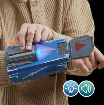 Star Wars The Mandalorian Dual Attack Gauntlet - სათამაშო თოფი, 8 image