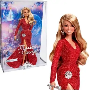 Mariah Carey Barbie Doll, Holiday Celebration Collectible - ბარბი მერაია ქერის სათამაშო თოჯინა