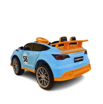 Porsche Car Blue - ელექტრო მანქანა, 5 image