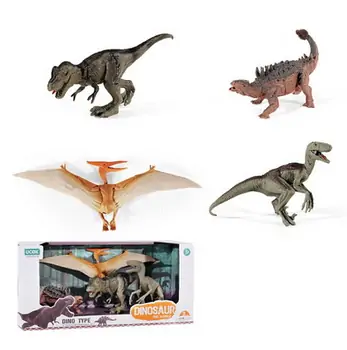 Jurassic World Dinosaur Figures Set - სათამაშო დინოზავრების ნაკრები