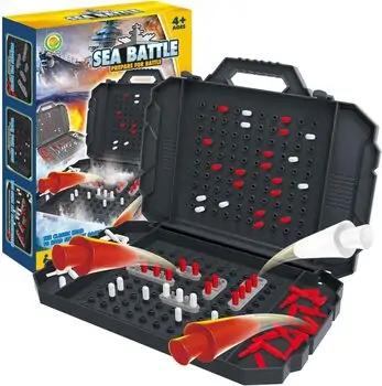 Sea Battle Board Game - ინტერაქტიული სათამაშო ზღვის ბრძოლა